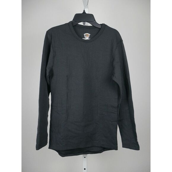 Champion Duofold Men's Varitherm Expedition Crew TOP Base layer Thermal Black S - Picture 2 of 7